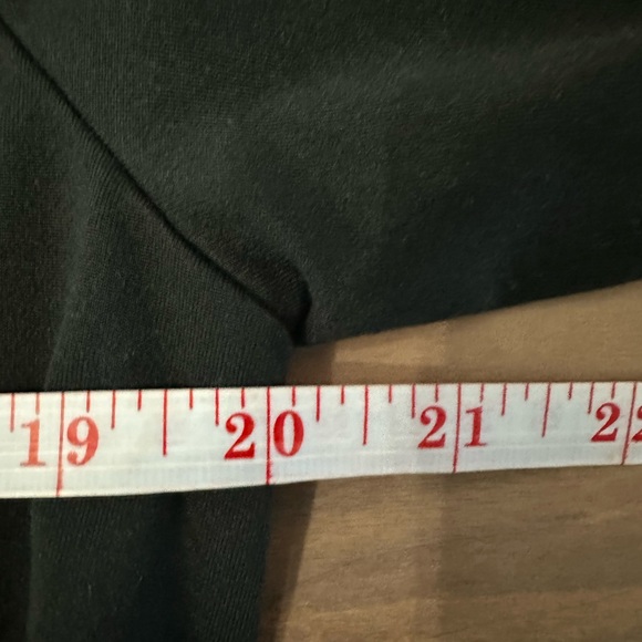 NWOT Black Botton Long Sleeve A Line Dress - Picture 5 of 5